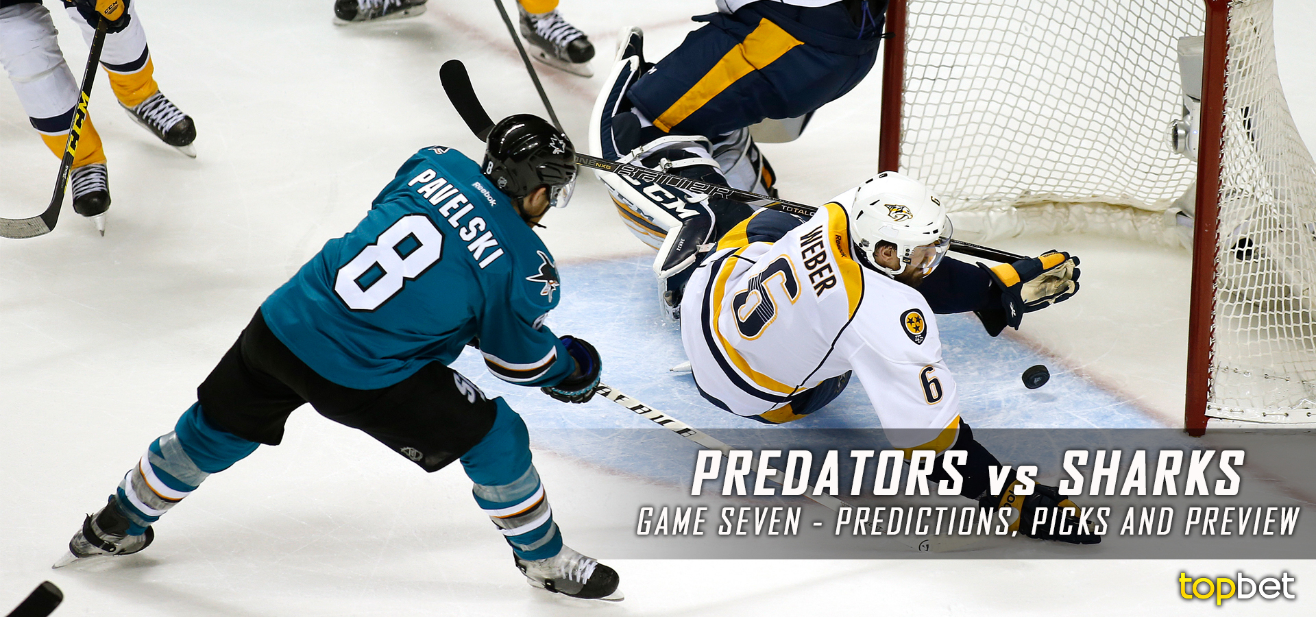 Predators vs Sharks Series Game 7 Predictions, Picks, Odds