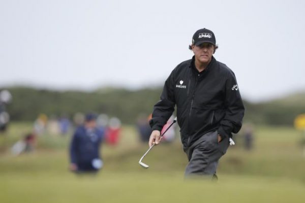 Phil Mickelson serious mode