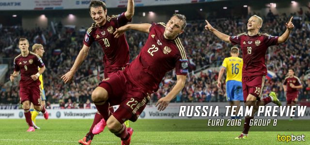 UEFA EURO 2016 Group B – Russia Team Predictions, Odds and Preview