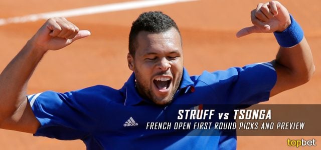 Jan-Lennard Struff vs. Jo-Wilfried Tsonga Prediction and Preview – 2016 French Open First Round