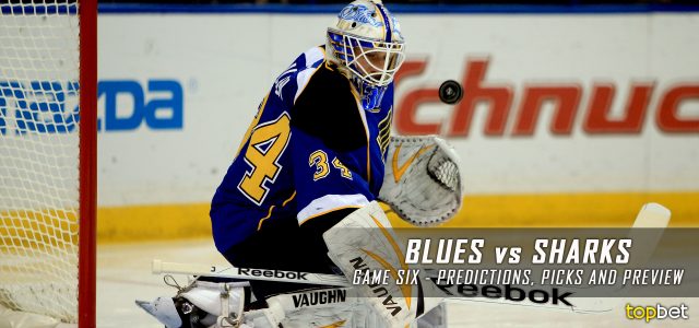 St. Louis Blues vs. San Jose Sharks Predictions, Picks and Preview – 2016 Stanley Cup Playoffs – Western Conference Final Game Six – May 25, 2016