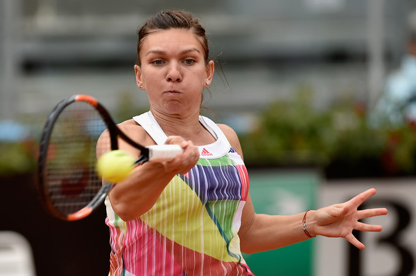 Simona Halep at the Italian Open