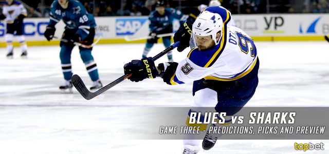 St. Louis Blues vs. San Jose Sharks Predictions, Picks and Preview – 2016 Stanley Cup Playoffs – Western Conference Final Game Three – May 19, 2016