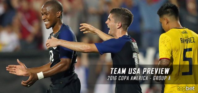 Copa America 2016 Group A – USA Team Predictions, Odds and Preview