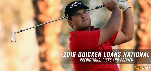 2016 Quicken Loans National Predictions, Picks, Odds and PGA Betting Preview