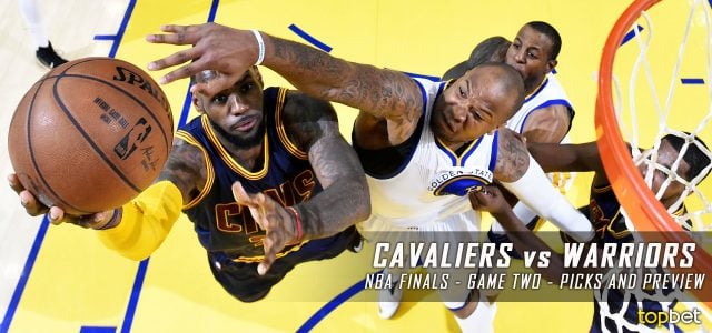 Cleveland Cavaliers vs Golden State Warriors Predictions, Picks, Odds and Preview – 2016 NBA Finals Game 2