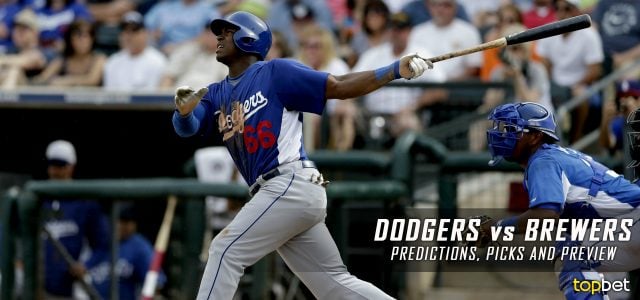 Los Angeles Dodgers vs. Milwaukee Brewers Predictions, Picks and MLB Preview – June 28, 2016