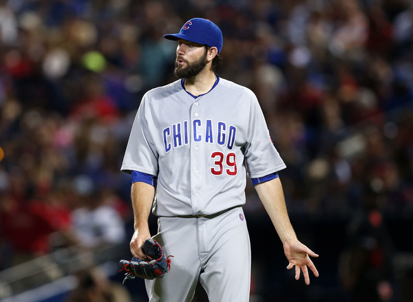 Jason Hammel gets relieved