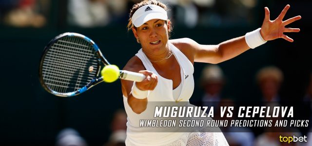 Garbine Muguruza vs. Jana Cepelova Predictions, Odds, Picks and Tennis Betting Preview – 2016 Wimbledon Second Round