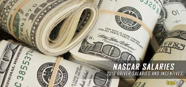 2016 NASCAR Driver Salaries