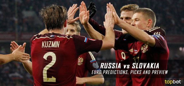 Russia vs. Slovakia – 2016 Euro Cup – Group B Predictions and Betting Preview – June 15, 2016