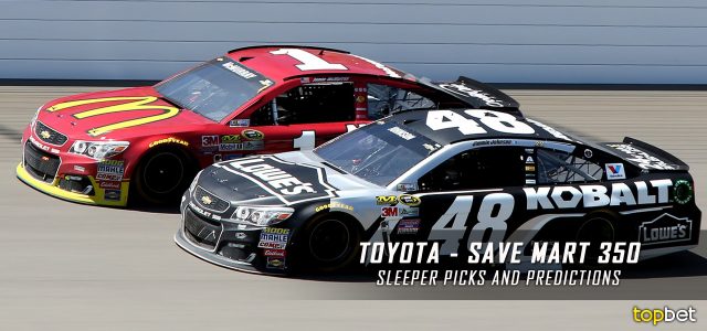 2016 Toyota Save Mart 350 Sleeper Picks and Predictions – NASCAR Betting Preview