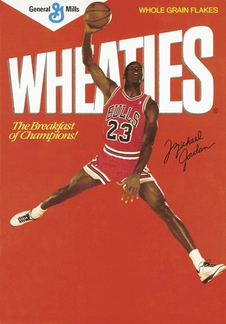 Michael Jordan Wheaties 1998