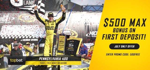 2016 NASCAR Pennsylvania 400 Purse and Prize Money Breakdown