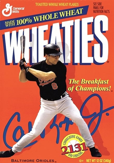 Cal Ripken Wheaties 1995