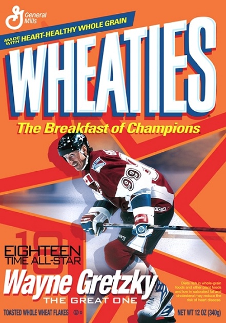 Wayne Gretzky Wheaties 2004