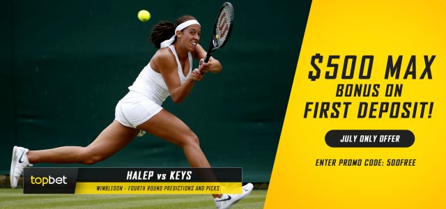Simona Halep vs. Madison Keys Predictions, Odds, Picks and Tennis Betting Preview – 2016 Wimbledon Fourth Round