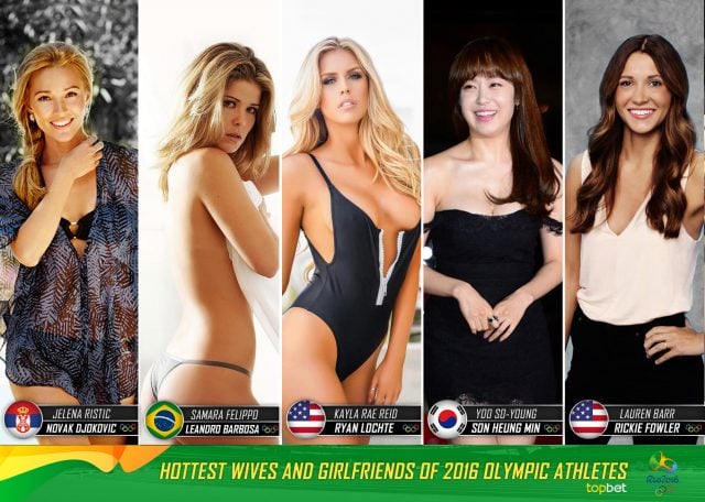 Hottest Olympic Athlete Wives / Girlfriends