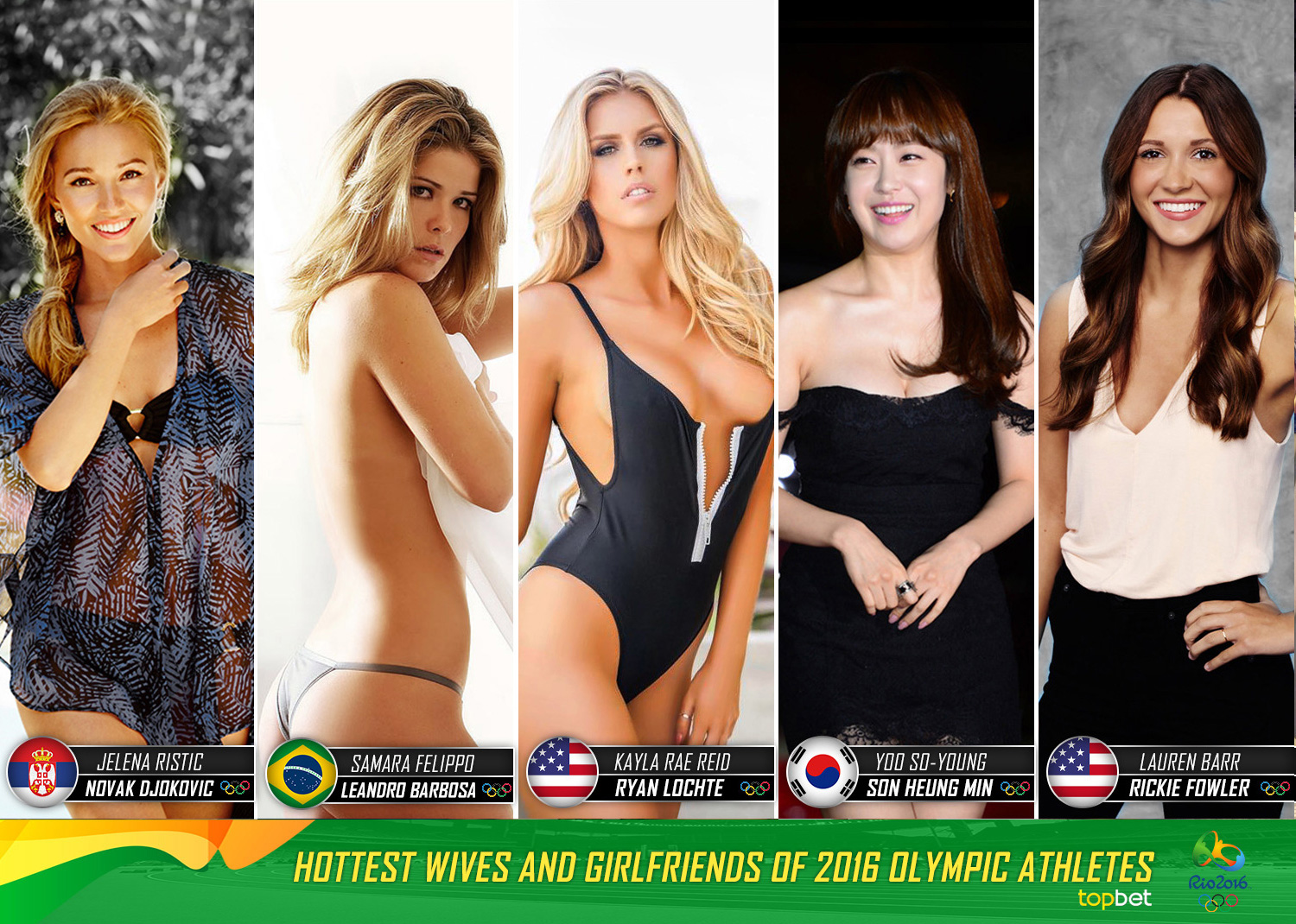 Hottest Olympic Athlete Wives / Girlfriends image