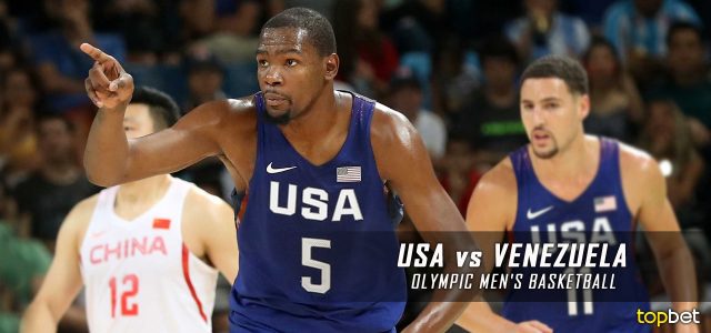 USA vs. Venezuela – Rio 2016 Olympics Men’s Basketball – Group A Predictions and Betting Preview – August 8, 2016