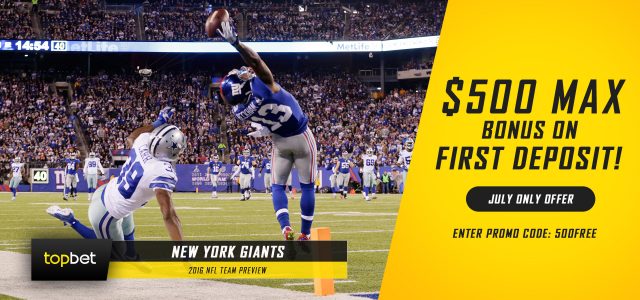 New York Giants 2016-17 NFL Team Preview