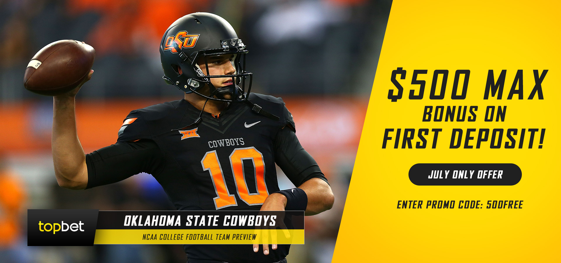 Oklahoma State Cowboys 2016 Football Team Preview