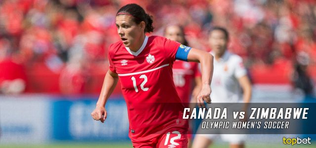 Canada vs. Zimbabwe – Rio 2016 Olympics Women’s Soccer – Group F Predictions and Betting Preview – August 6, 2016
