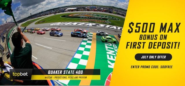 Quaker State 400 Predictions, Picks, Odds and Betting Preview: 2016 NASCAR Sprint Cup Series