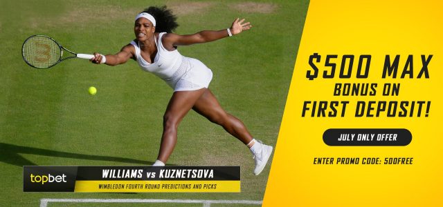 Serena Williams vs. Svetlana Kuznetsova Predictions, Odds, Picks and Tennis Betting Preview – 2016 Wimbledon Fourth Round
