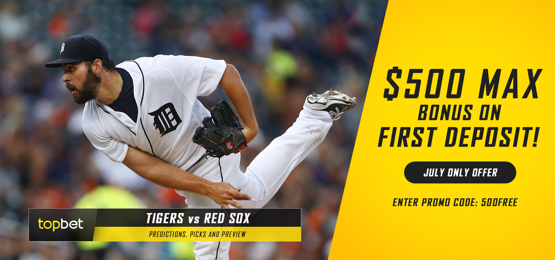 Tigers vs Red Sox Predictions, Picks, Odds – July 27, 2016