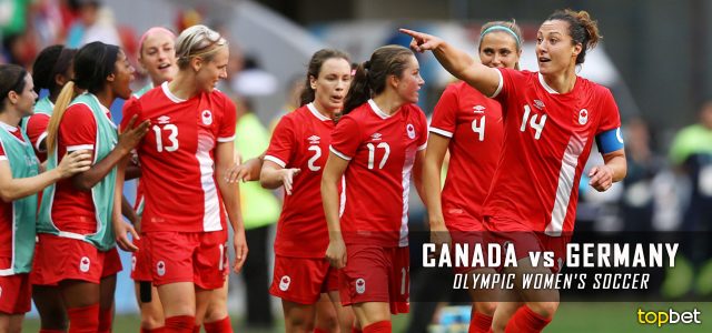 Canada vs. Germany – Rio 2016 Olympics Women’s Soccer Semifinal Predictions, Picks and Betting Preview – August 16, 2016