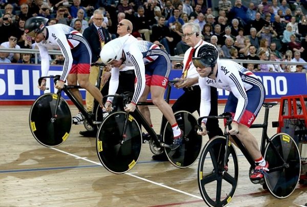 Great Britain men's track team sprint 2016