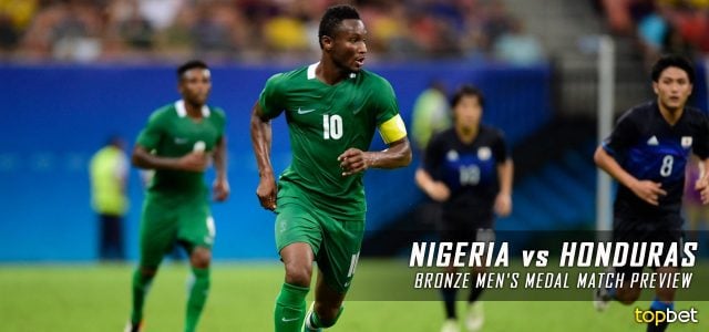 Nigeria vs. Honduras – Rio 2016 Olympics Men’s Soccer Bronze Medal Match Predictions, Picks and Betting Preview – August 20, 2016