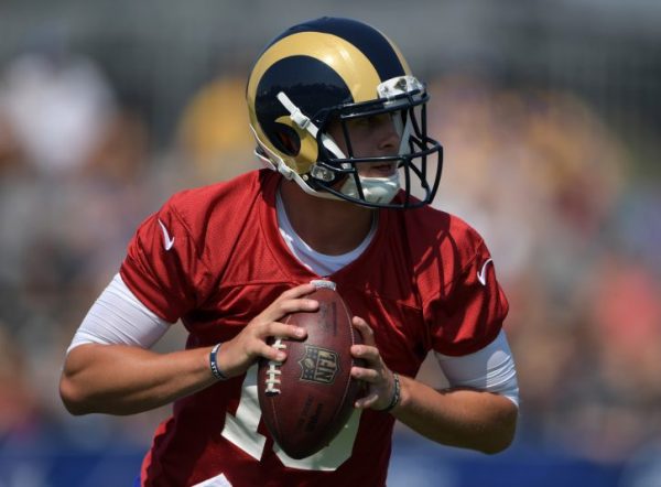 LA Rams Goff 2016 Preseason Week 1