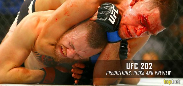UFC 202: Diaz vs. McGregor Predictions, Picks and Betting Preview – August 20, 2016