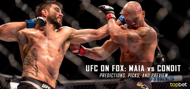 UFC on Fox 21: Maia vs. Condit Predictions, Picks and MMA Betting Preview – August 28, 2016