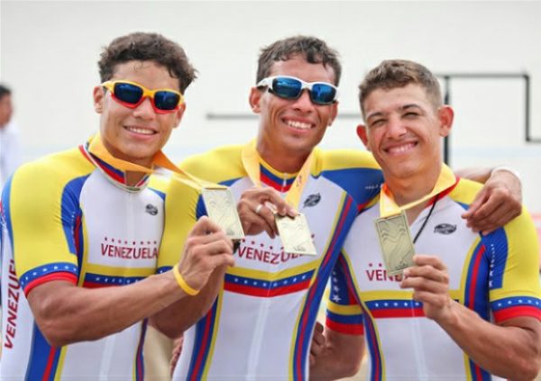 Venezuela men's track team sprint 2016