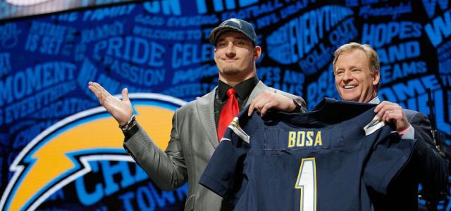 San Diego Chargers sign Joey Bosa to rookie contract