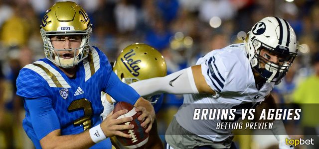 UCLA Bruins vs. Texas A&M Aggies Predictions, Picks, Odds, and NCAA Football Week One Betting Preview – September 3, 2016