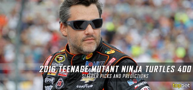 2016 Teenage Mutant Ninja Turtles 400 Sleeper Picks and Predictions – NASCAR Betting Preview