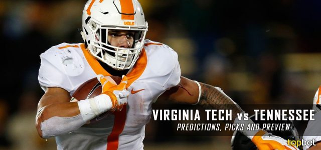 Virginia Tech Hokies vs. Tennessee Volunteers Predictions, Picks, Odds, and NCAA Football Week Two Betting Preview – September 10, 2016