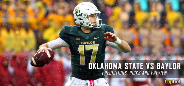Oklahoma State Cowboys vs. Baylor Bears Predictions, Picks, Odds, and NCAA Football Week Four Betting Preview – September 24, 2016