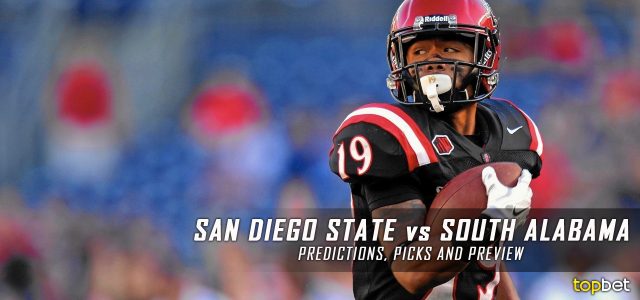 San Diego State Aztecs vs. South Alabama Jaguars Predictions, Picks, Odds, and NCAA Football Week Five Betting Preview – October 1, 2016