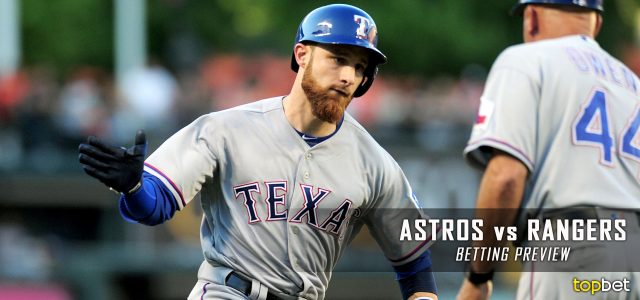 Houston Astros vs. Texas Rangers Predictions, Picks and MLB Preview – September 2, 2016