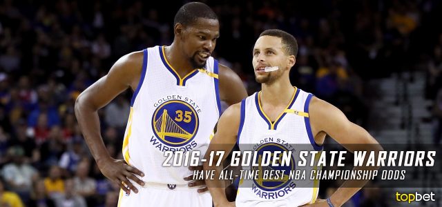 All-Time Best Odds to Win 2016-17 NBA Championship Land on Golden State Warriors