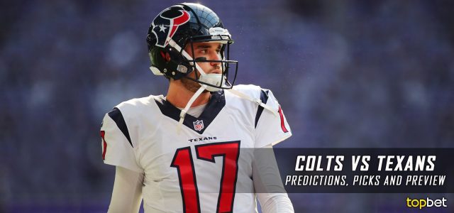 Indianapolis Colts vs. Houston Texans Predictions, Odds, Picks and NFL Week 6 Betting Preview – October 16, 2016