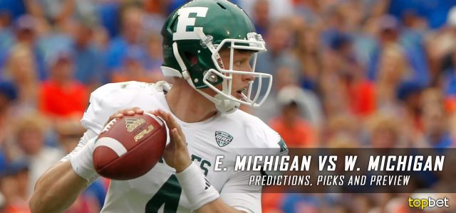 Eastern Michigan Eagles vs. Western Michigan Broncos Predictions, Picks, Odds, and NCAA Football Week Eight Betting Preview – October 22, 2016