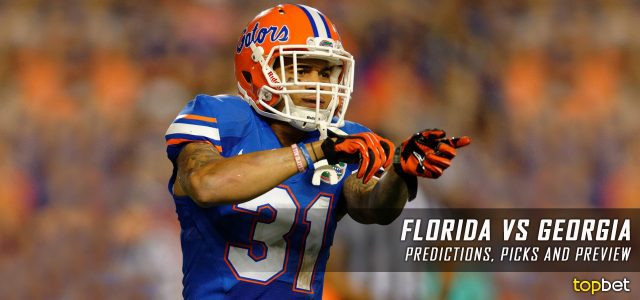 Florida Gators vs. Georgia Bulldogs Predictions, Picks, Odds, and NCAA Football Week Nine Betting Preview – October 29, 2016