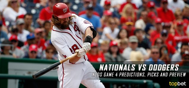 Los Angeles Dodgers vs. Washington Nationals MLB Predictions, Picks and Preview – National League Division Series Game Four – October 11, 2016