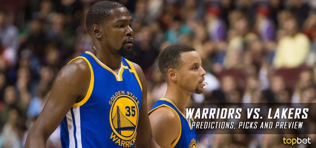 Golden State Warriors vs. Los Angeles Lakers Predictions, Picks and NBA Preview – November 4, 2016